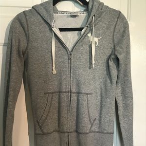 Victoria’s Secret Pink Full Zip Sweatshirt size xs